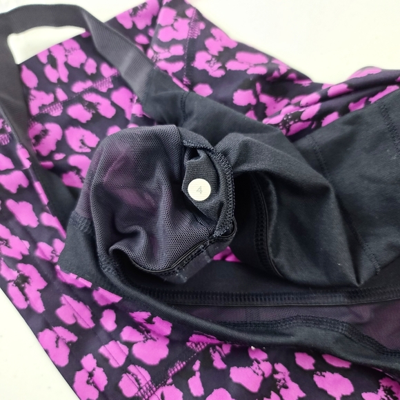 Lululemon Athletica Women's Pink Barre None Cheetah Tank Size 4 - Picture 5 of 5